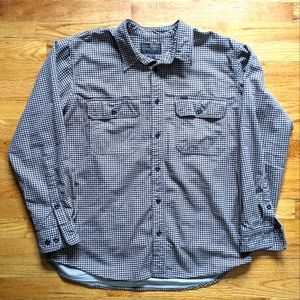 Filson Field Flannel in Houndstooth